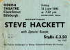 Steve Hackett - Jun '80