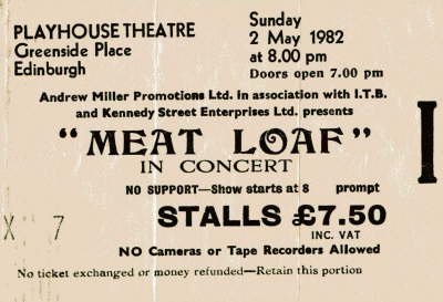 Meat Loaf - May '82