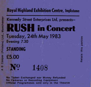 Rush - May '83