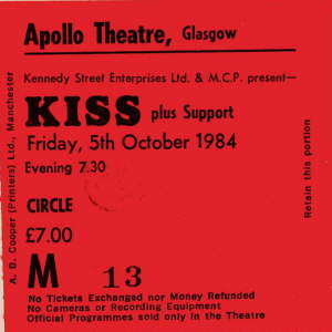 Kiss - Oct '84