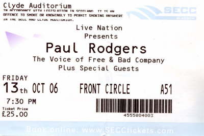 Paul Rodgers-Oct '06