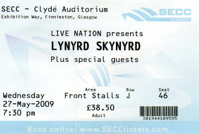 Skynyrd May '09