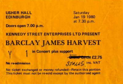 Barclay James Harvest - Jan '80