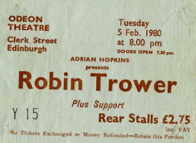 Robin Trower - Feb '80