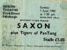Saxon - Jun '80