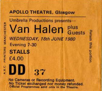 Van Halen - Jun '80