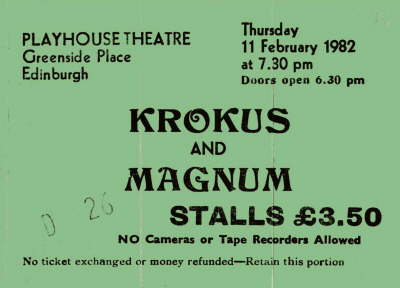 Krokus - Feb '82