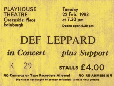 Def Leppard - Feb '83