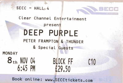 Deep Purple - Nov '04